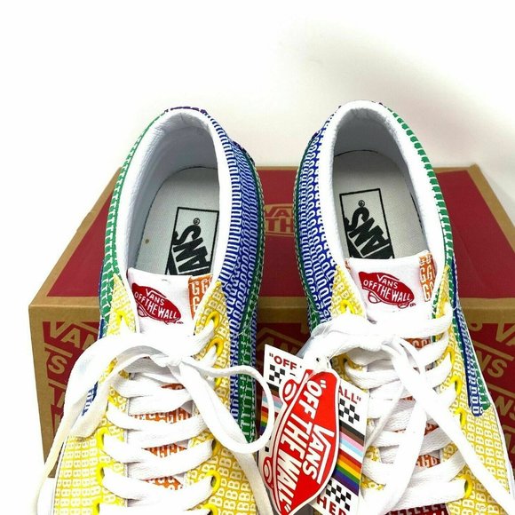 VANS Classic Sk8 Mid PRIDE LGTBTQ Sneakers Shoes Men's Size 10 Women's Size 11.5 - Picture 3 of 12